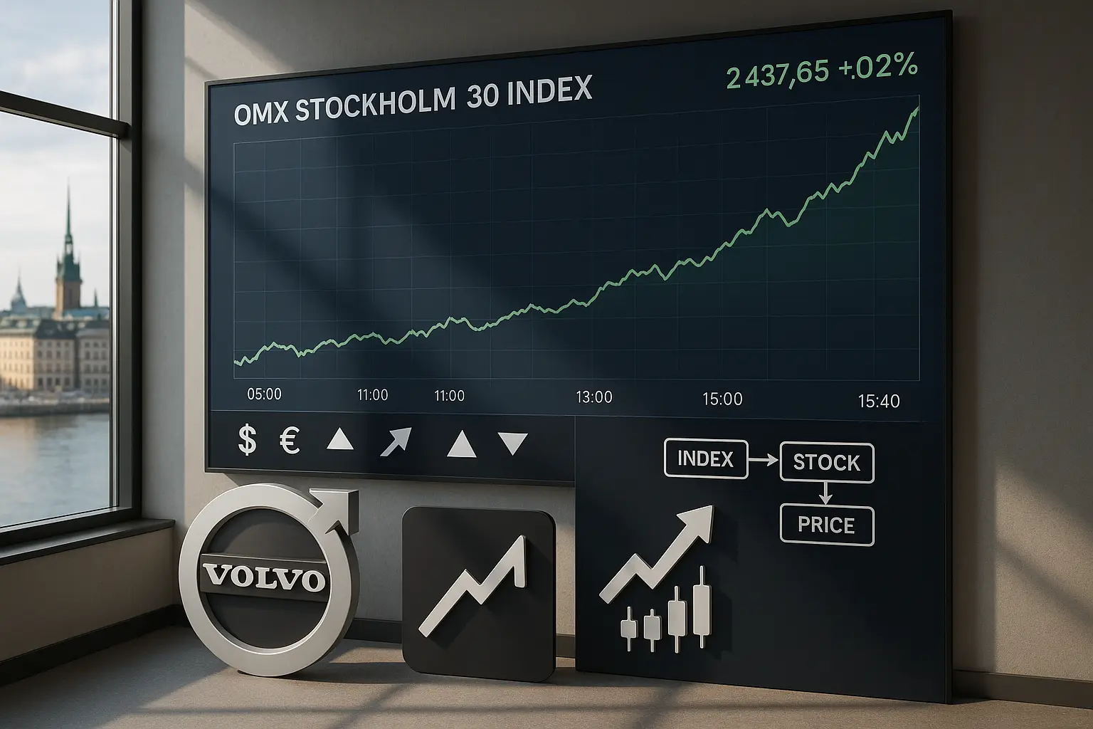 OMX30: Allt du behöver veta om Stockholmsbörsens huvudindex2025-10-28T14:24:34.339Z